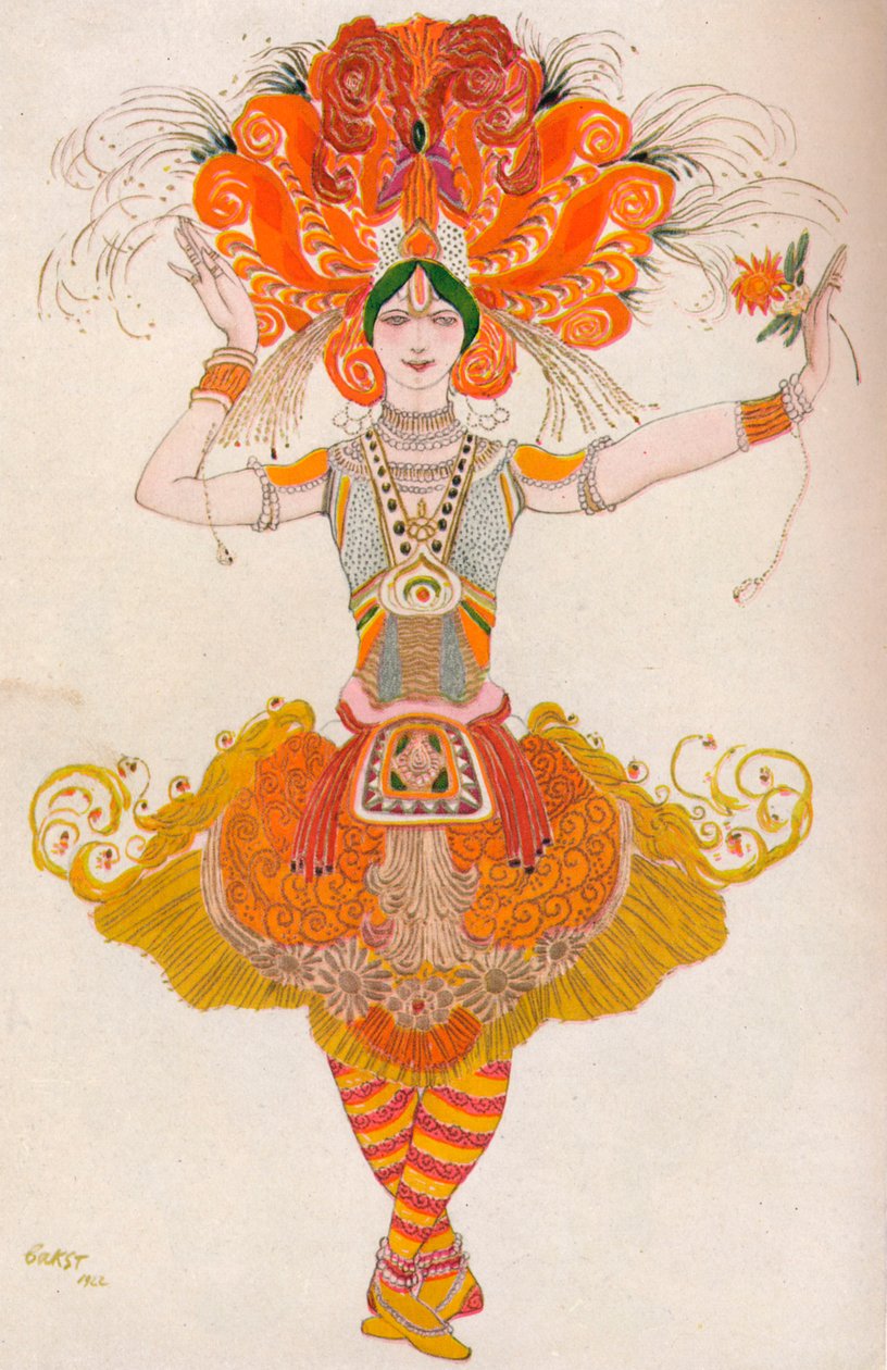 The Firebird, 1922-1923 by Leon Bakst