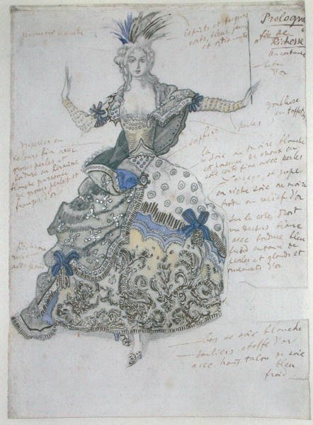 La Belle au Bois Dormant, Costume Design for 