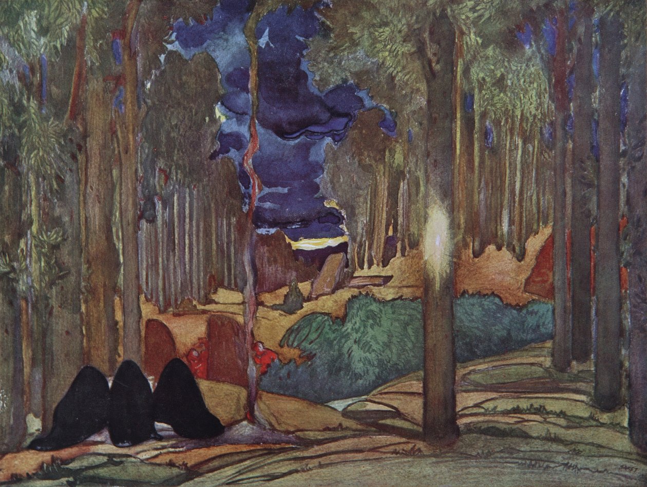 Stage Design for the Play The Martyrdom of St. Sebastian by Gabriele D