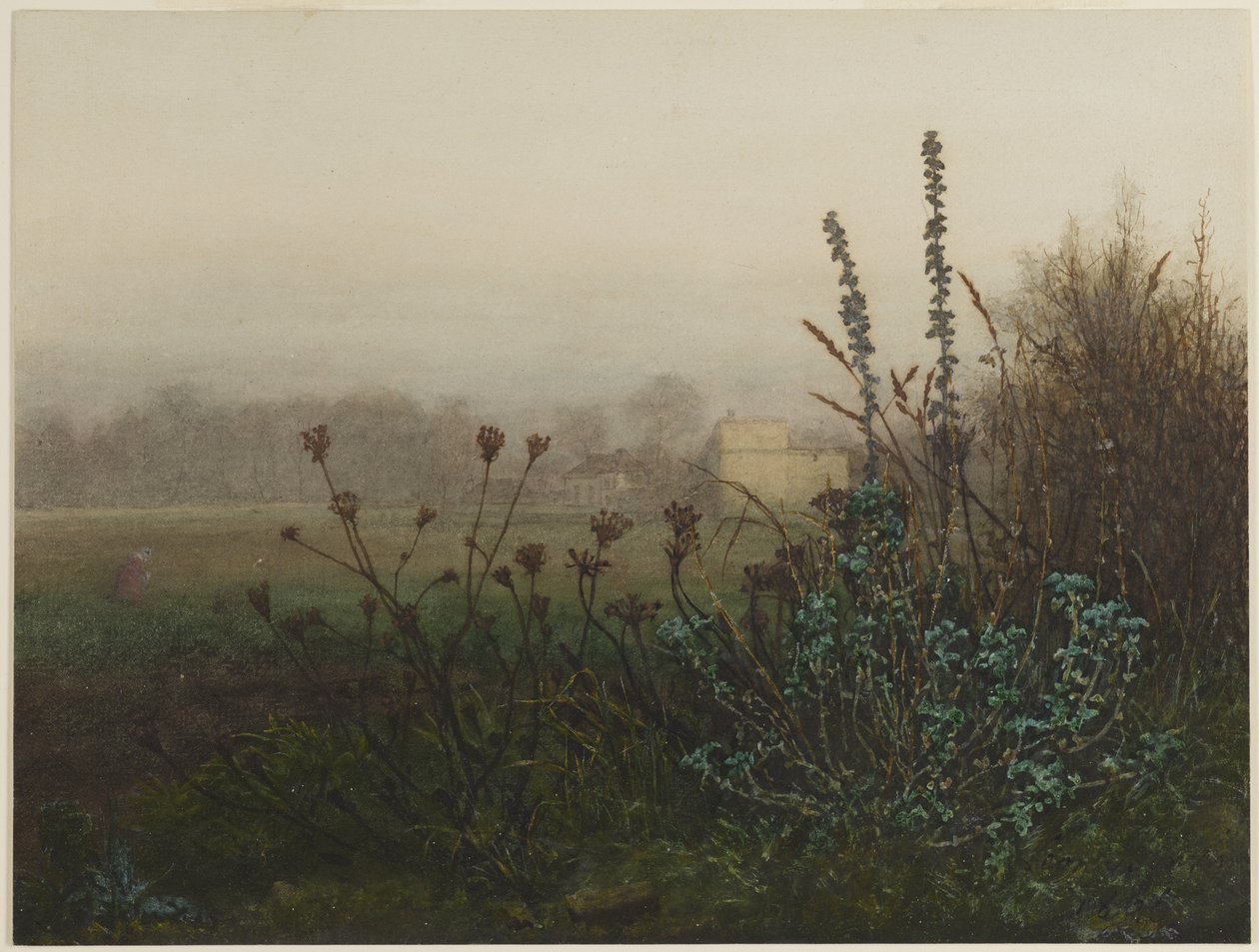 Rural Landscape by Léon Bonvin
