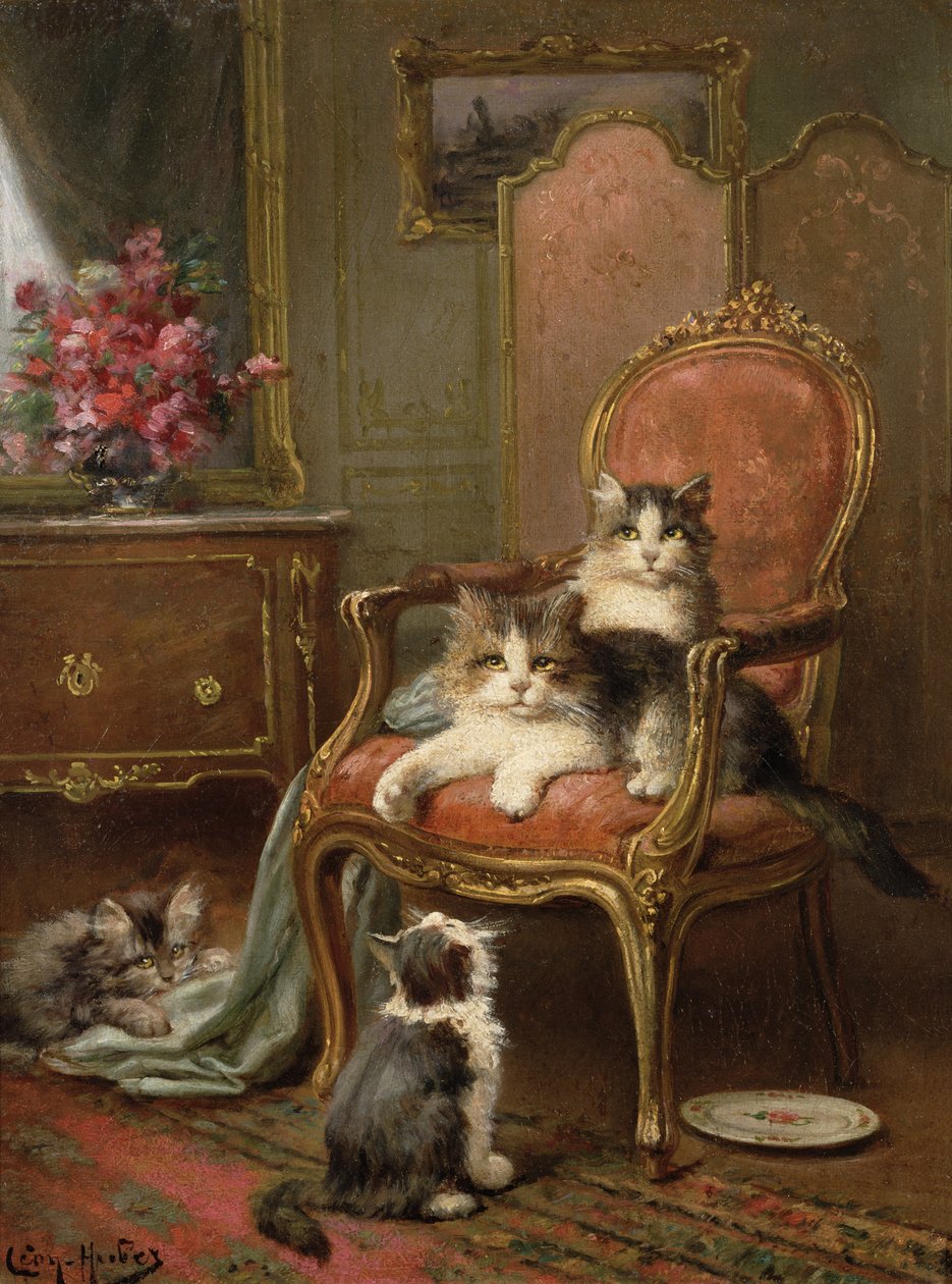 The Favourite Chair by Leon Charles Huber