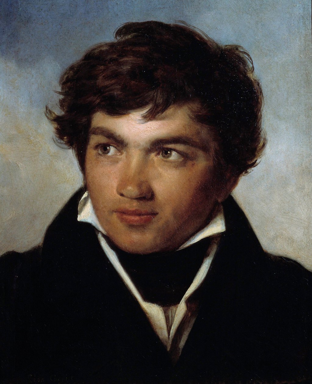 Portrait of the Painter Achille Michallon (Painting by Leon Cogniet) by Léon Cogniet