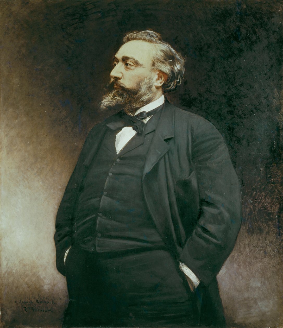 Leon Gambetta by Leon Joseph Florentin Bonnat