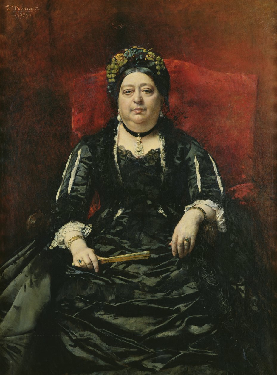 Portrait of Madame Leopold Stern, 1879 by Leon Joseph Florentin Bonnat