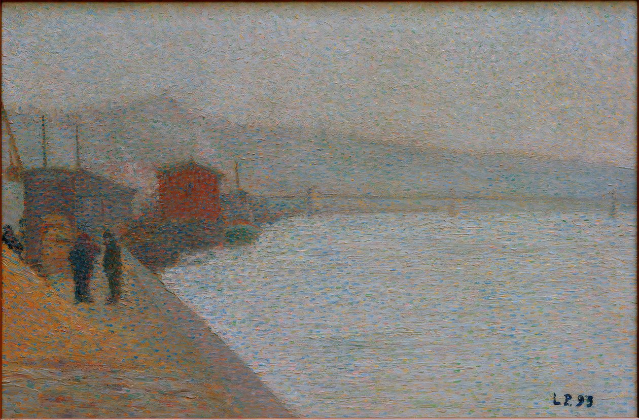 The Banks of the Saône by Leon Pourtau