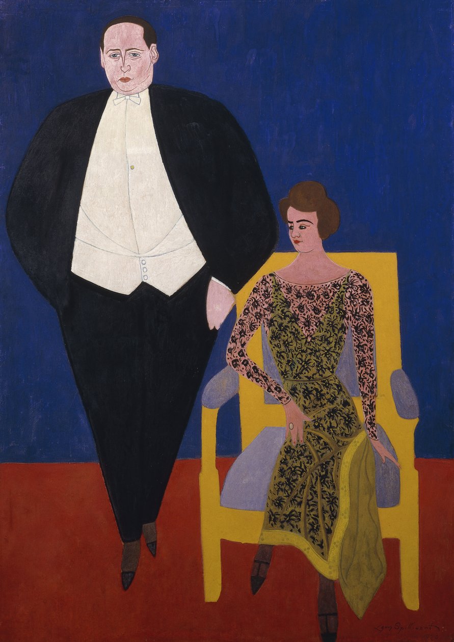 P.G. van Hecke and Norine by Leon Spilliaert: Fine art print