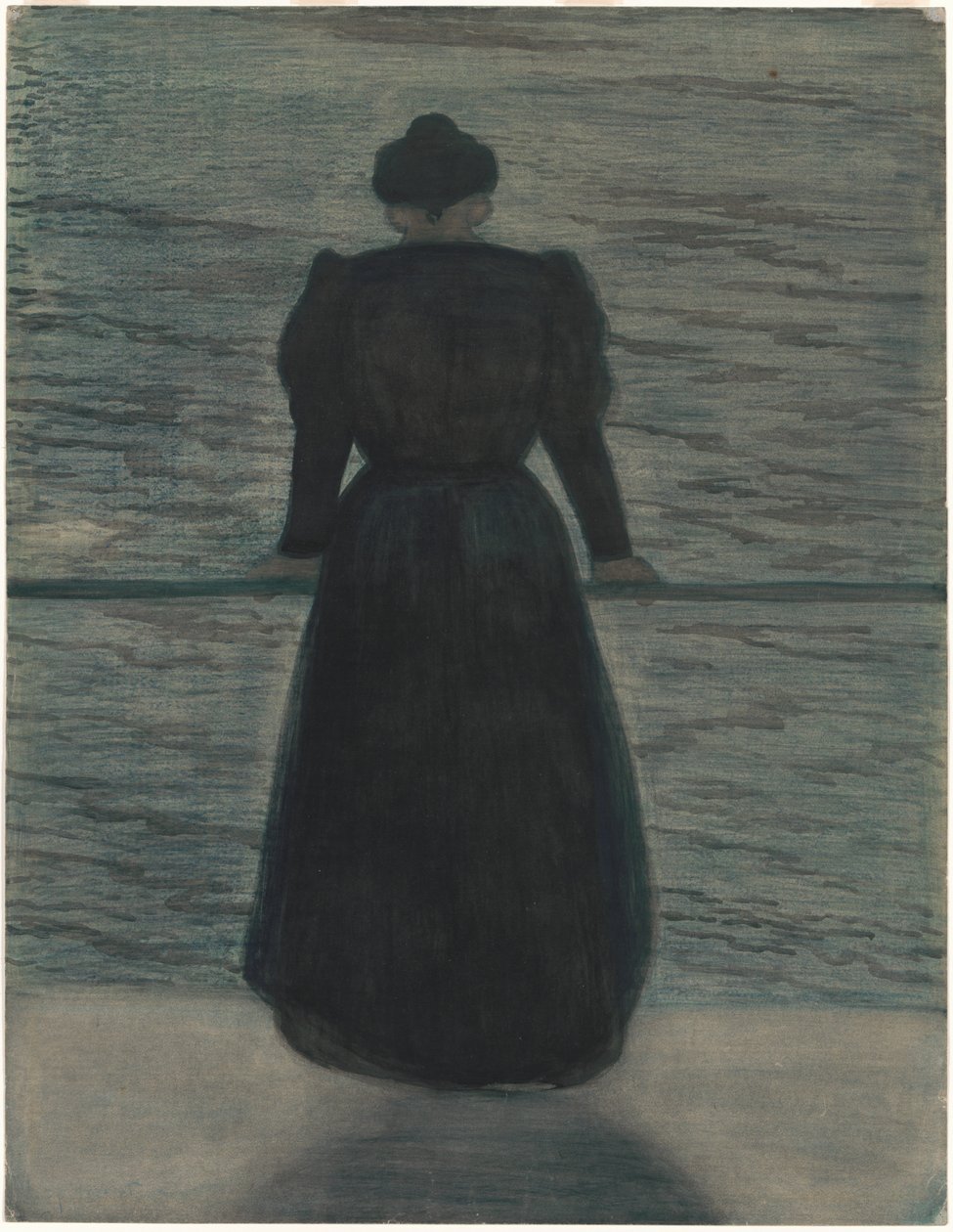 Woman by the Sea by Leon Spilliaert