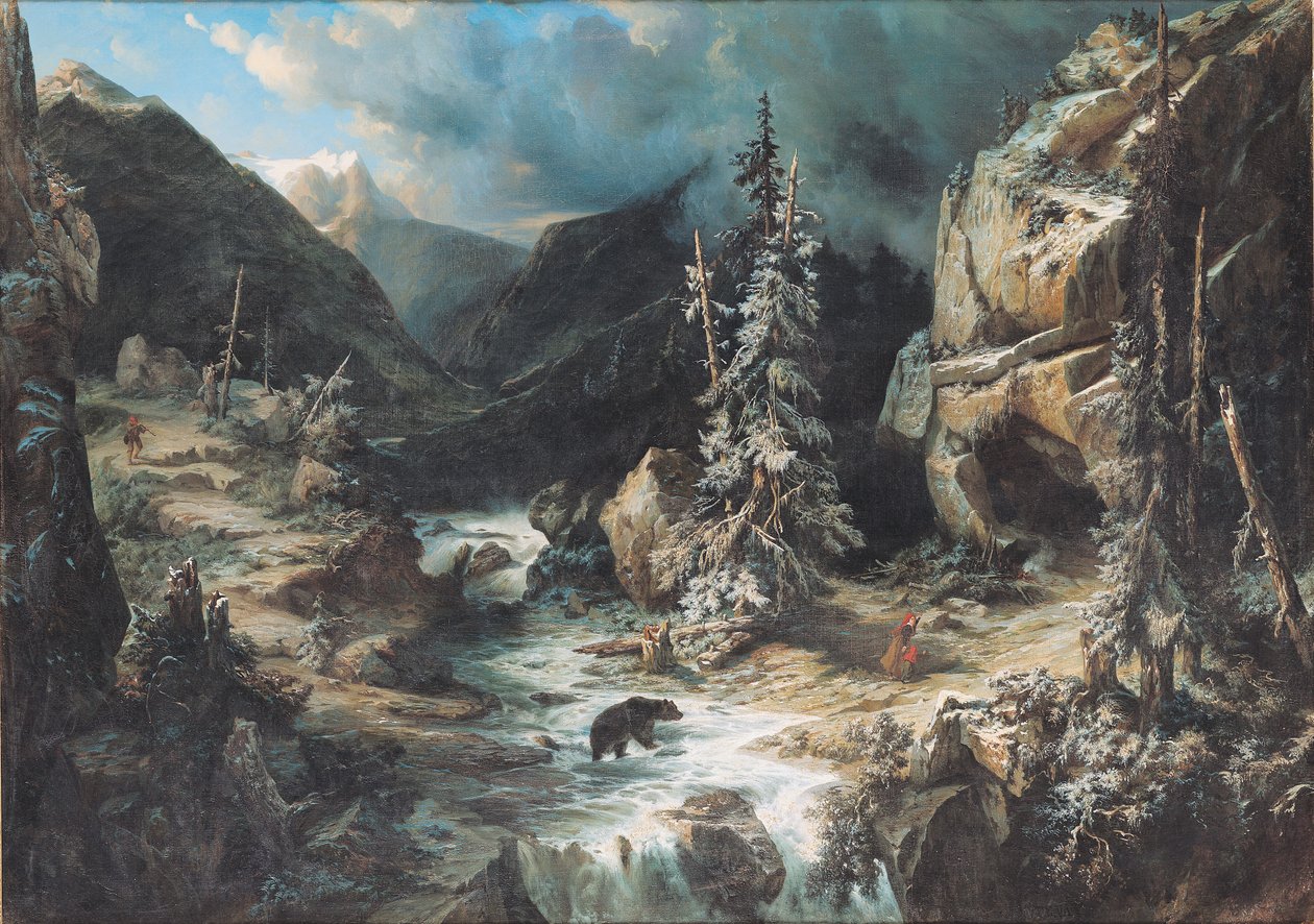 The Route to Maladetta by Leonard Alexis Dalige de Fontenay