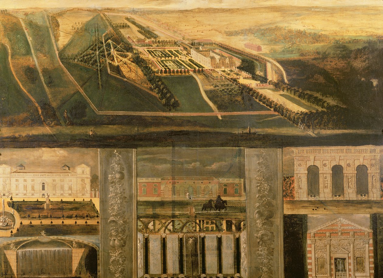 Topographical View of Wilton by Leonard Knyff
