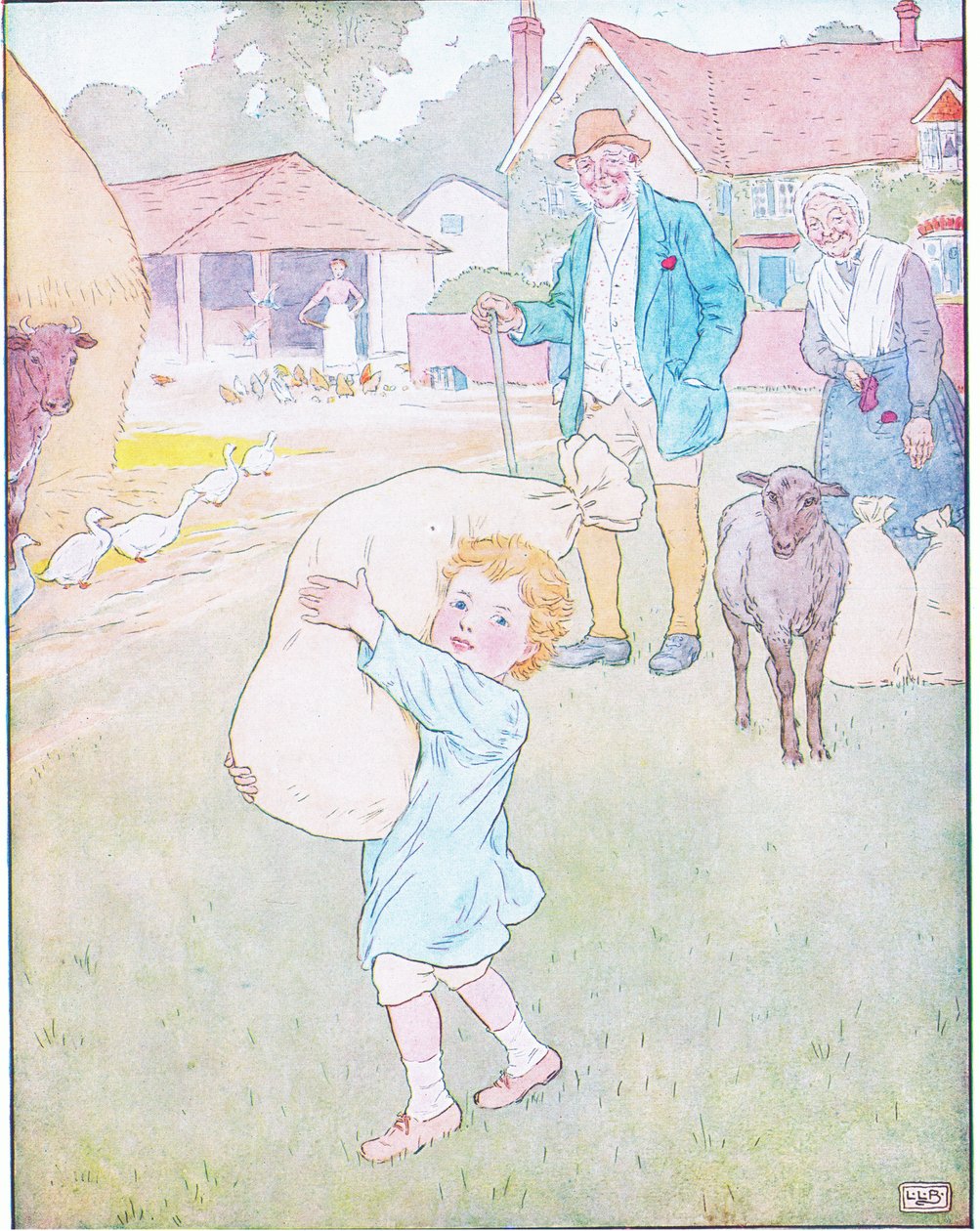 And one for the little boy who runs down the lane by Leonard Leslie Brooke