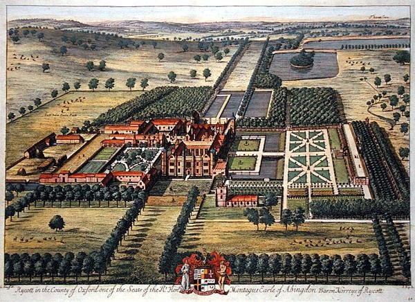 Rycott in the county of Oxford engraved by Johannes Kip by Leonard (after) Knyff