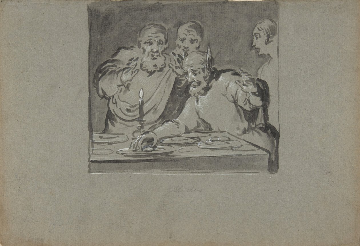 King Midas, 1611-74 by Leonard Bramer