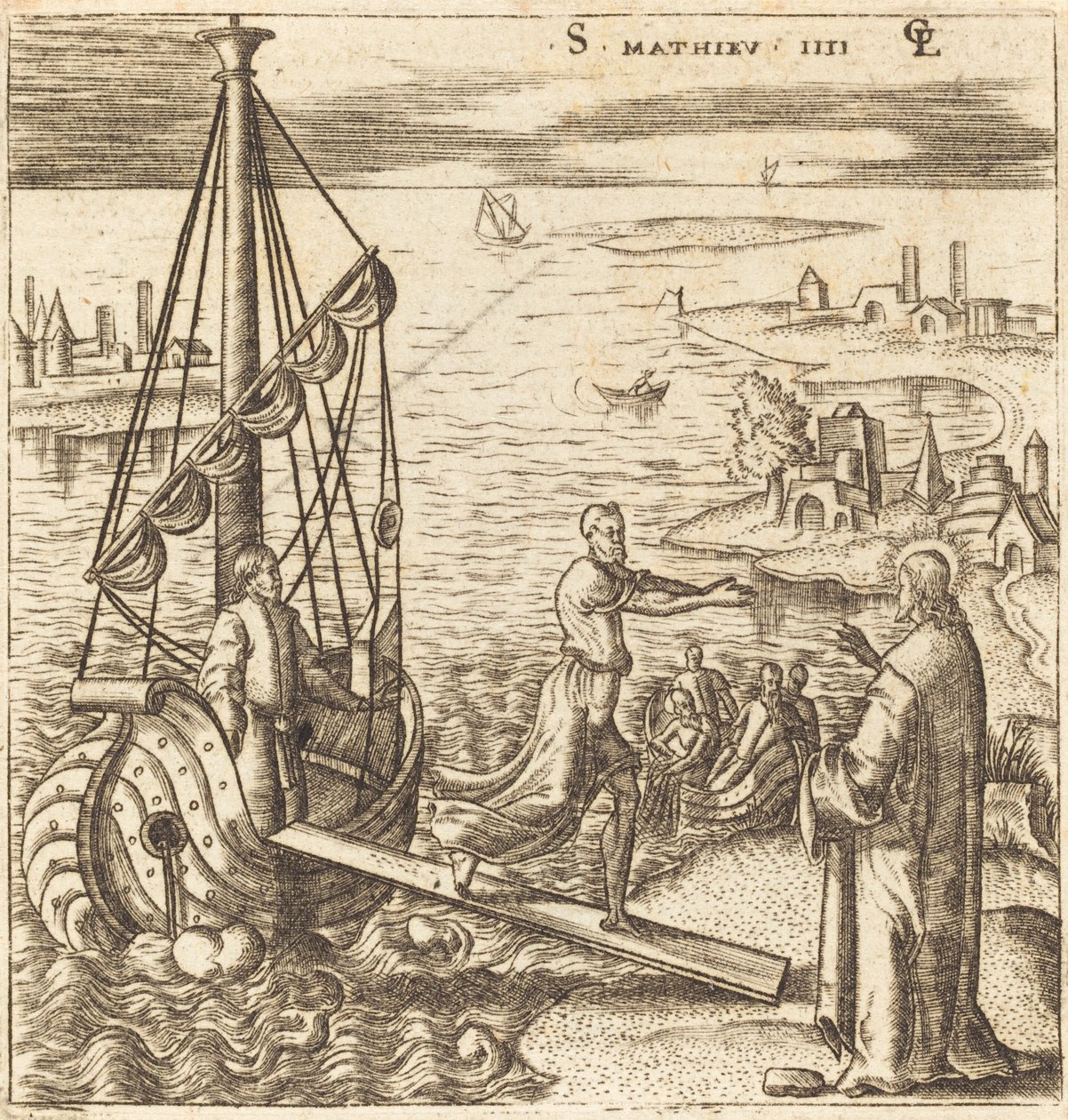 Follow Me and I will Make You Fishers of Men by Leonard Gaultier