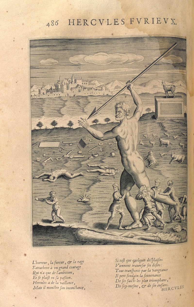 Hercules enraged, from 