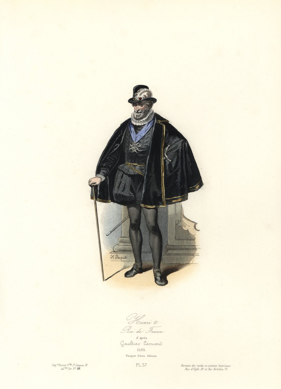 King Henry IV of France by Leonard Gaultier