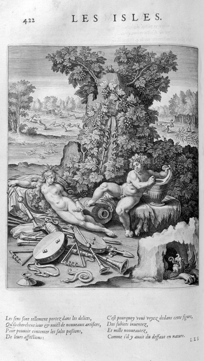 Les Isles, 1615 by Leonard Gaultier