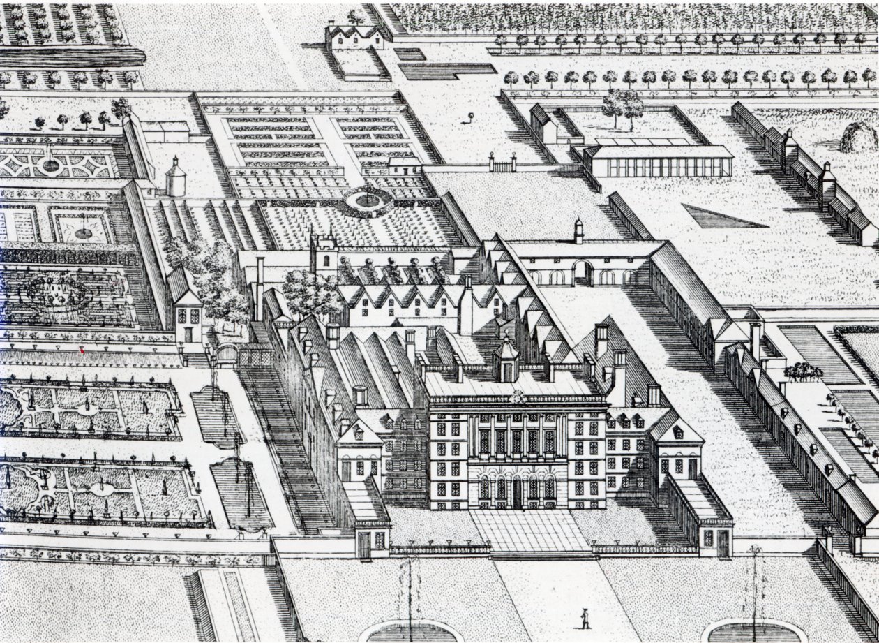 Badminton House on the County of Gloucester (detail) by Leonard Knyff