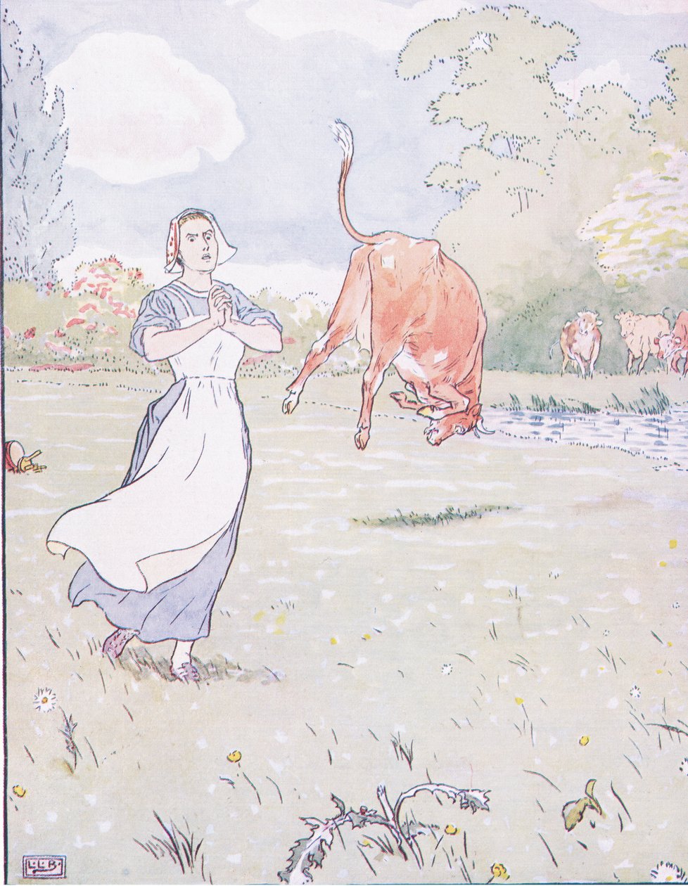 Here Mother He Shouted, Inside the Red Cow by Leonard Leslie Brooke