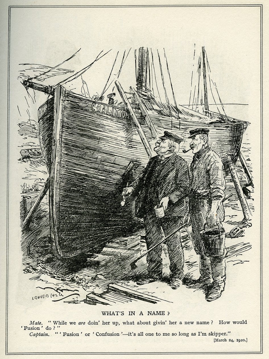 Lloyd George and the Ship 