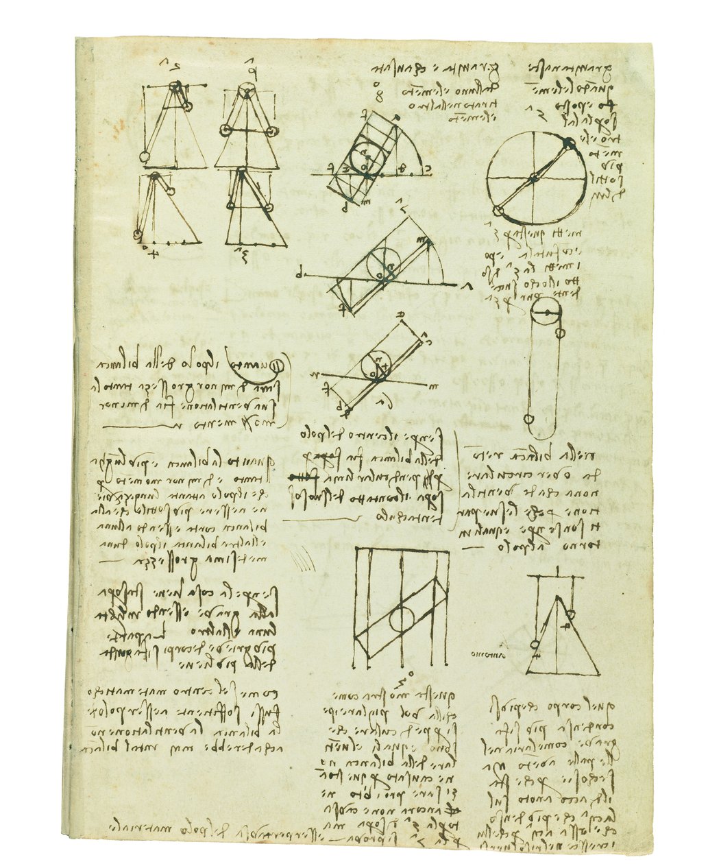 Codex on the Flight of Birds, Folio 1 Recto by Leonardo da Vinci