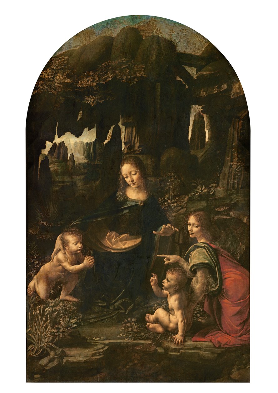 Madonna of the Rocks, c.1478 (detail) by Leonardo da Vinci