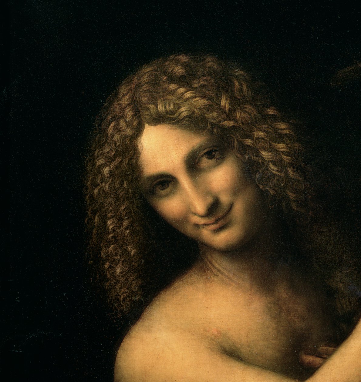 St. John the Baptist, 1513-16 by Leonardo da Vinci