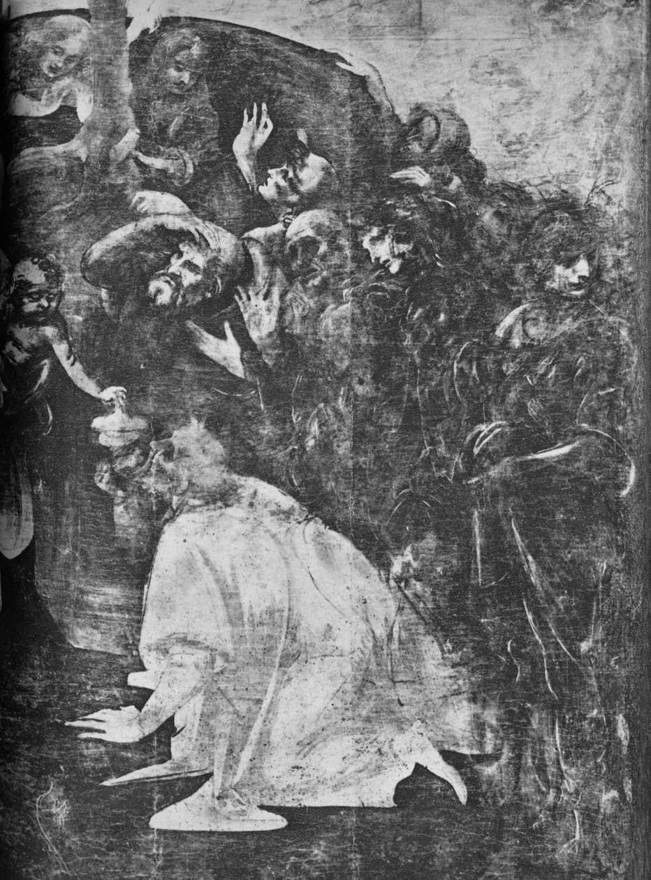 Adoration of the Magi (Detail), c1481, 1945 by Leonardo da Vinci