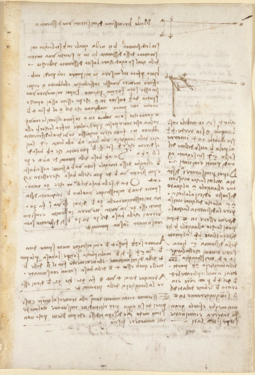 Notes and Diagrams on a Shorthand Method for Measuring Distances, from 