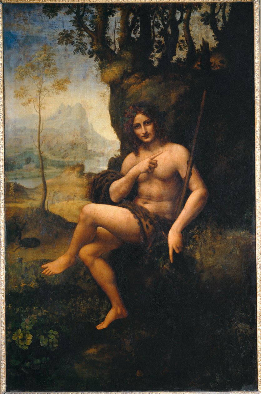 Bacchus by Leonardo da Vinci