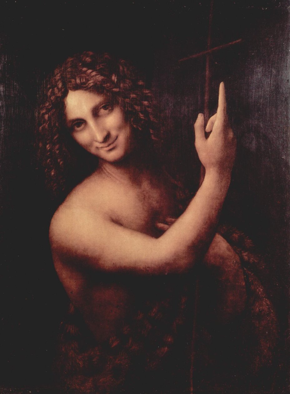 Saint John the Baptist by Leonardo da Vinci