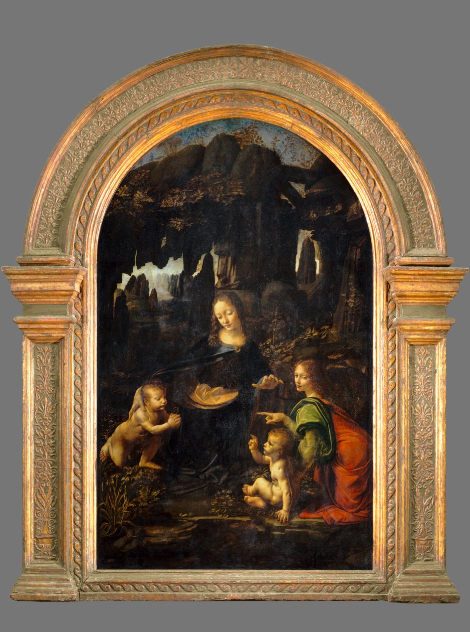La Vierge aux rochers by Leonardo da Vinci