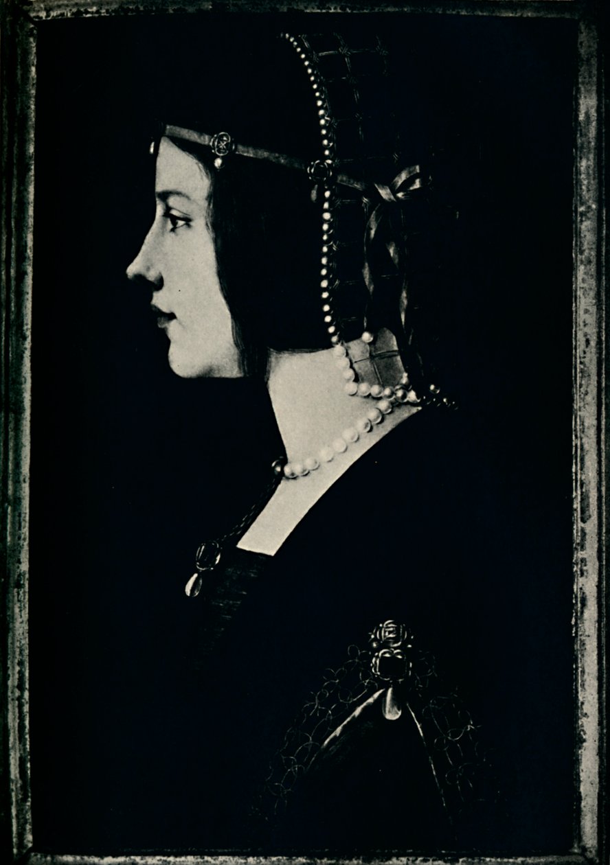 Portrait of a Young Princess, 1928 by Leonardo da Vinci