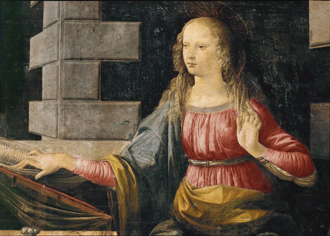 Saint Mary by Leonardo da Vinci