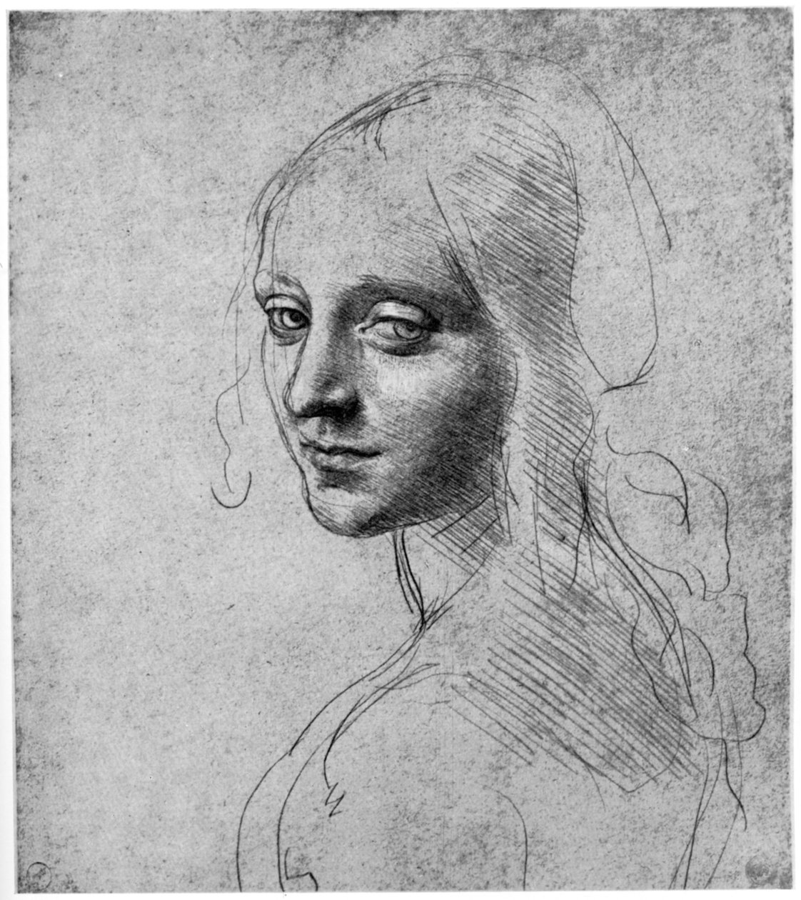 Study of a girl