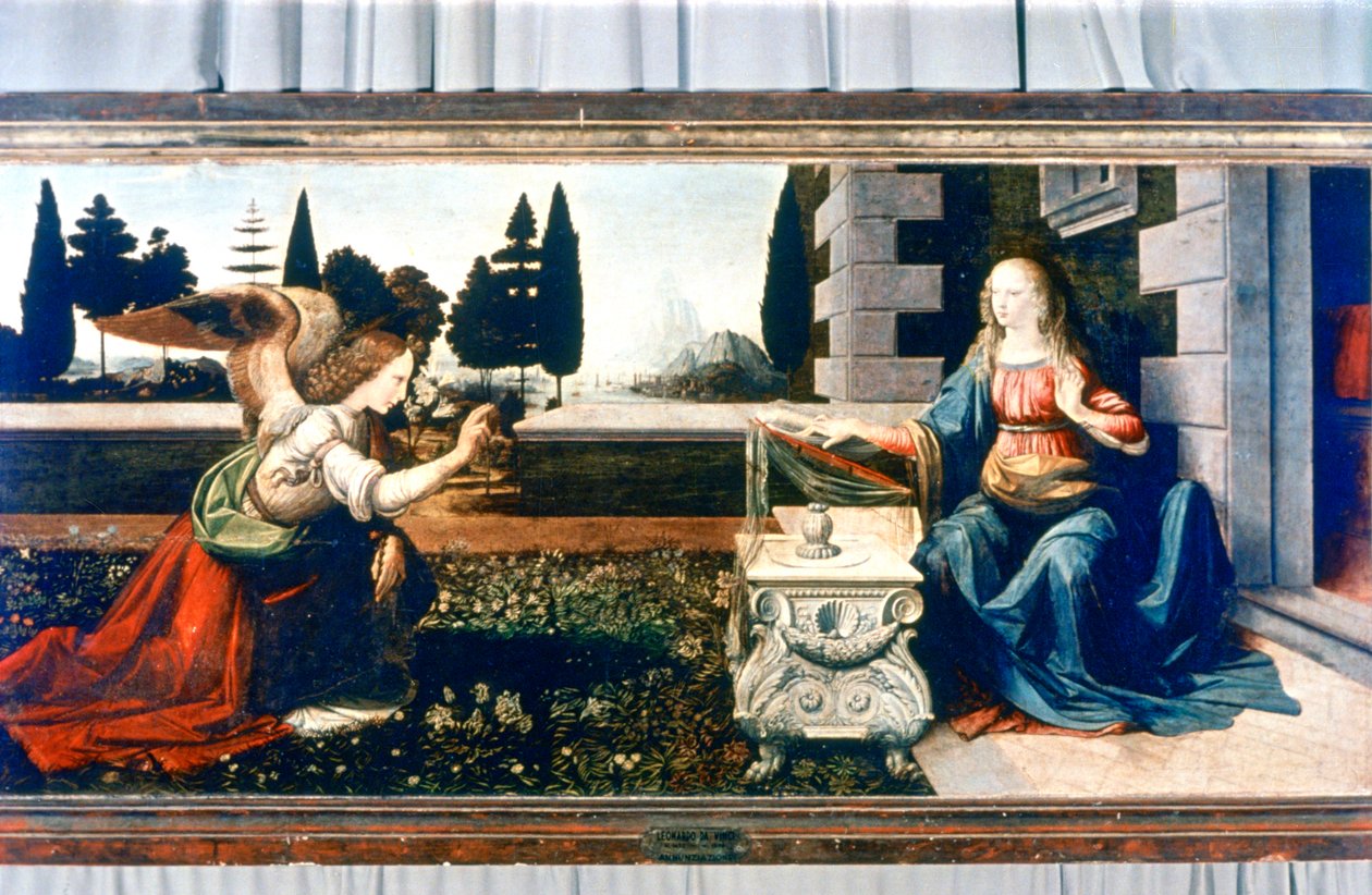 The Annunciation by Leonardo da Vinci