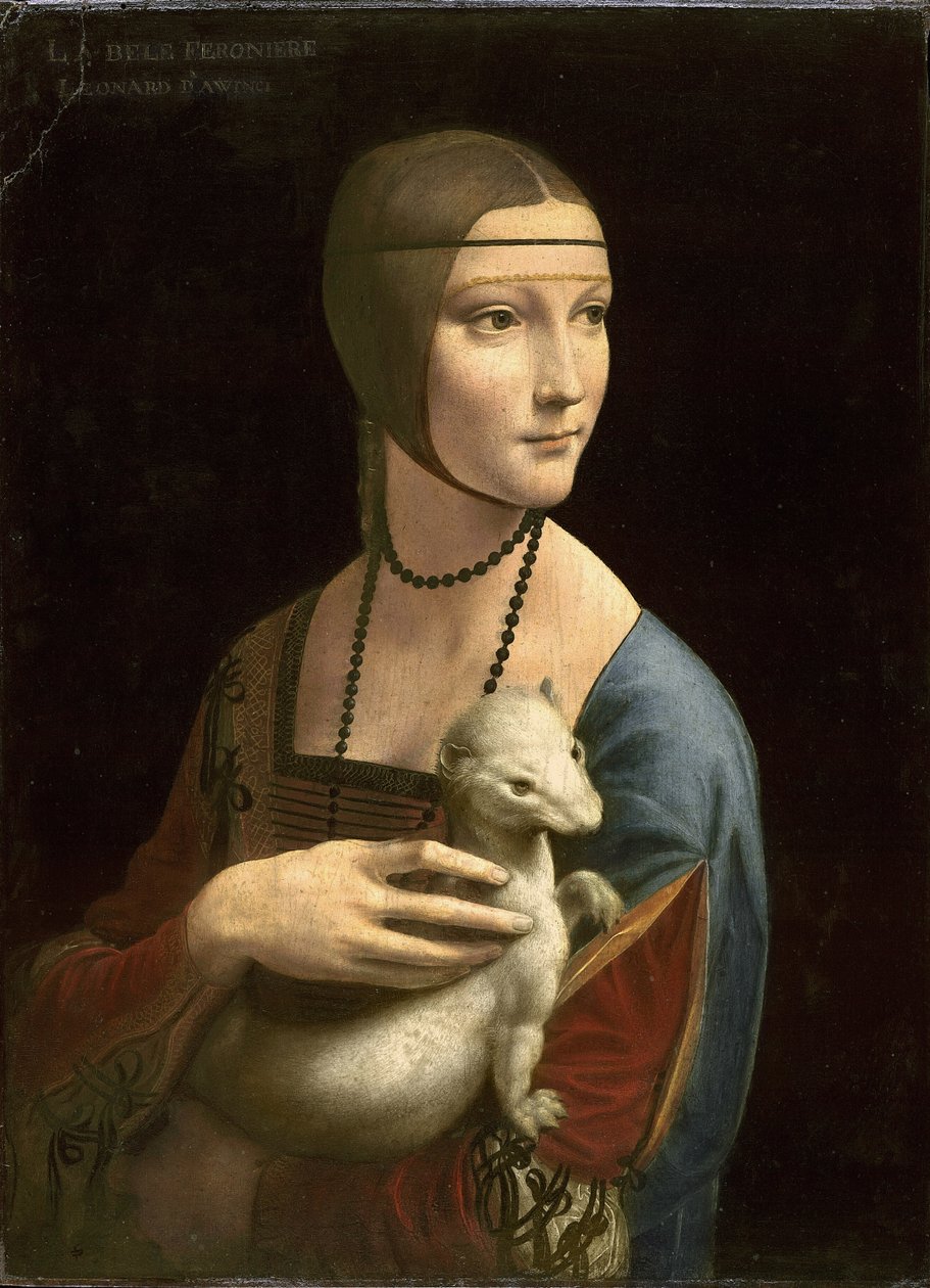 The Lady with the Ermine (Cecilia Gallerani) by Leonardo da Vinci