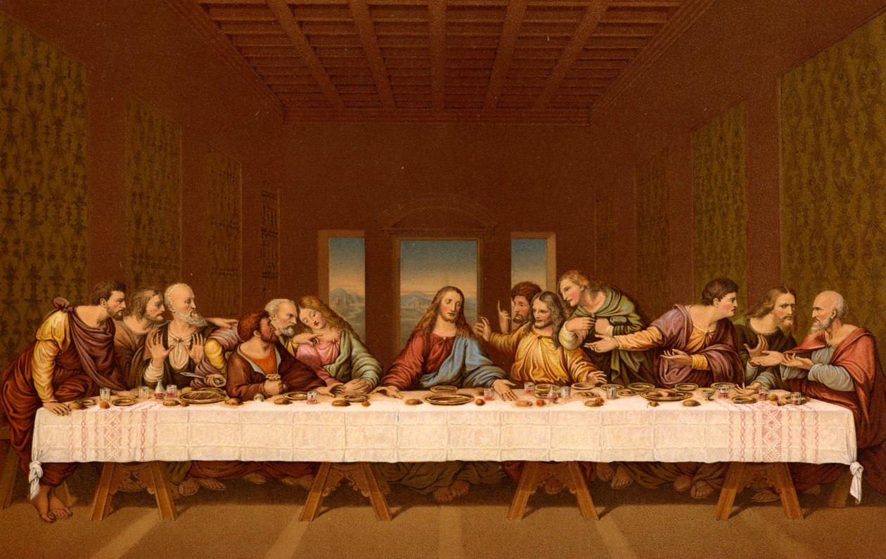 The Last Supper  by Leonardo da Vinci