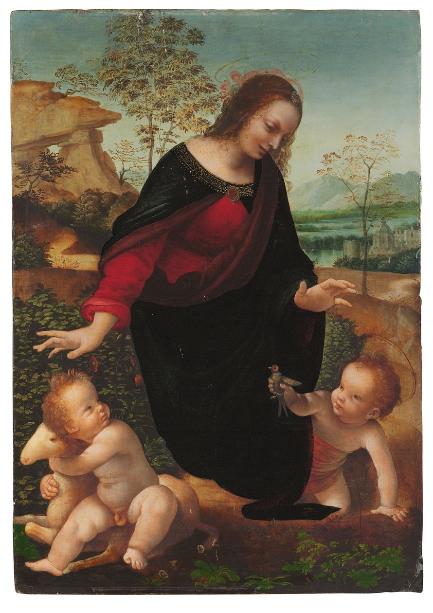 The Madonna and Child with the Infant Saint John the Baptist