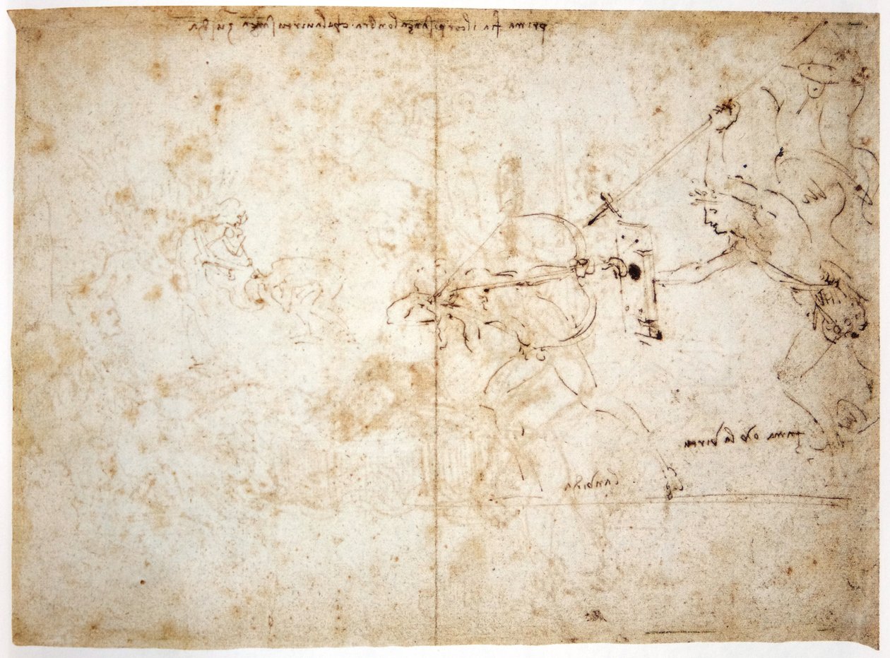 The Glory Attacking Envy by Leonardo da Vinci