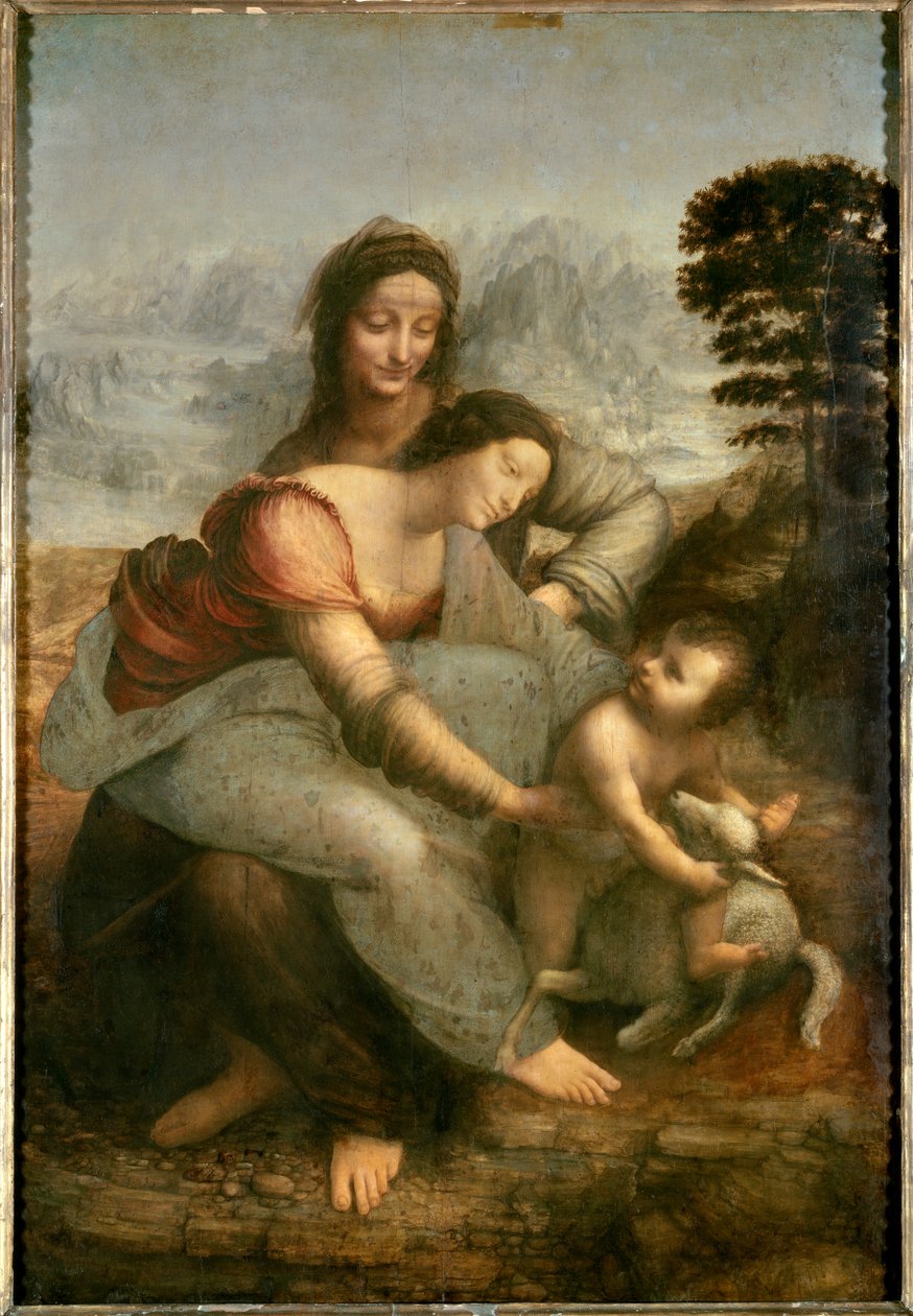Virgin and Child with Saint Anne by Leonardo da Vinci