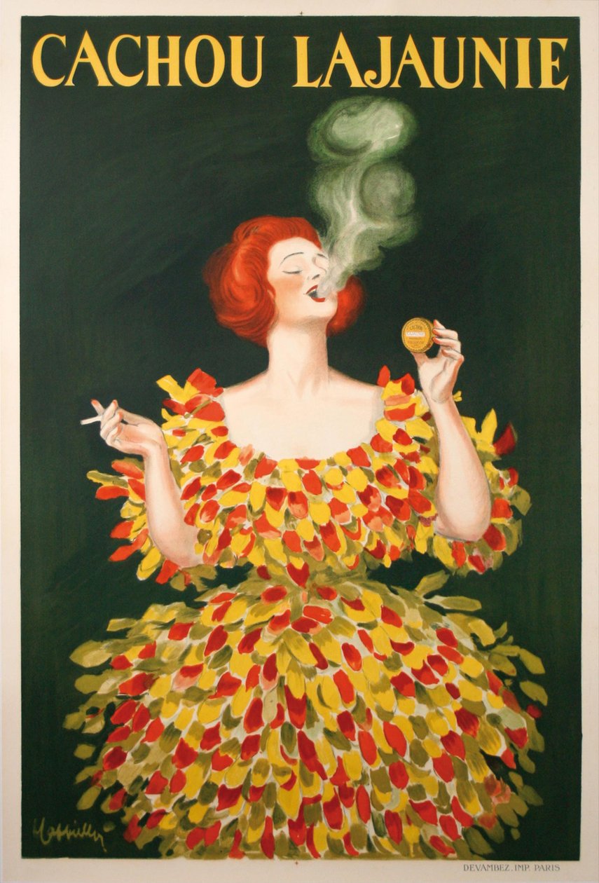 Cachou Lajaunie by Leonetto Cappiello