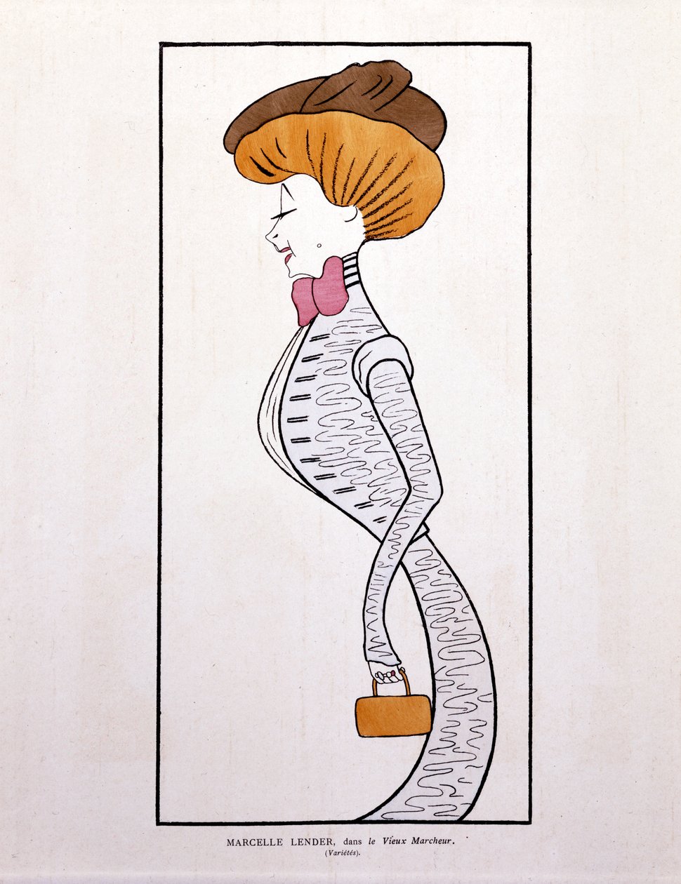 Marcelle Lender, in 