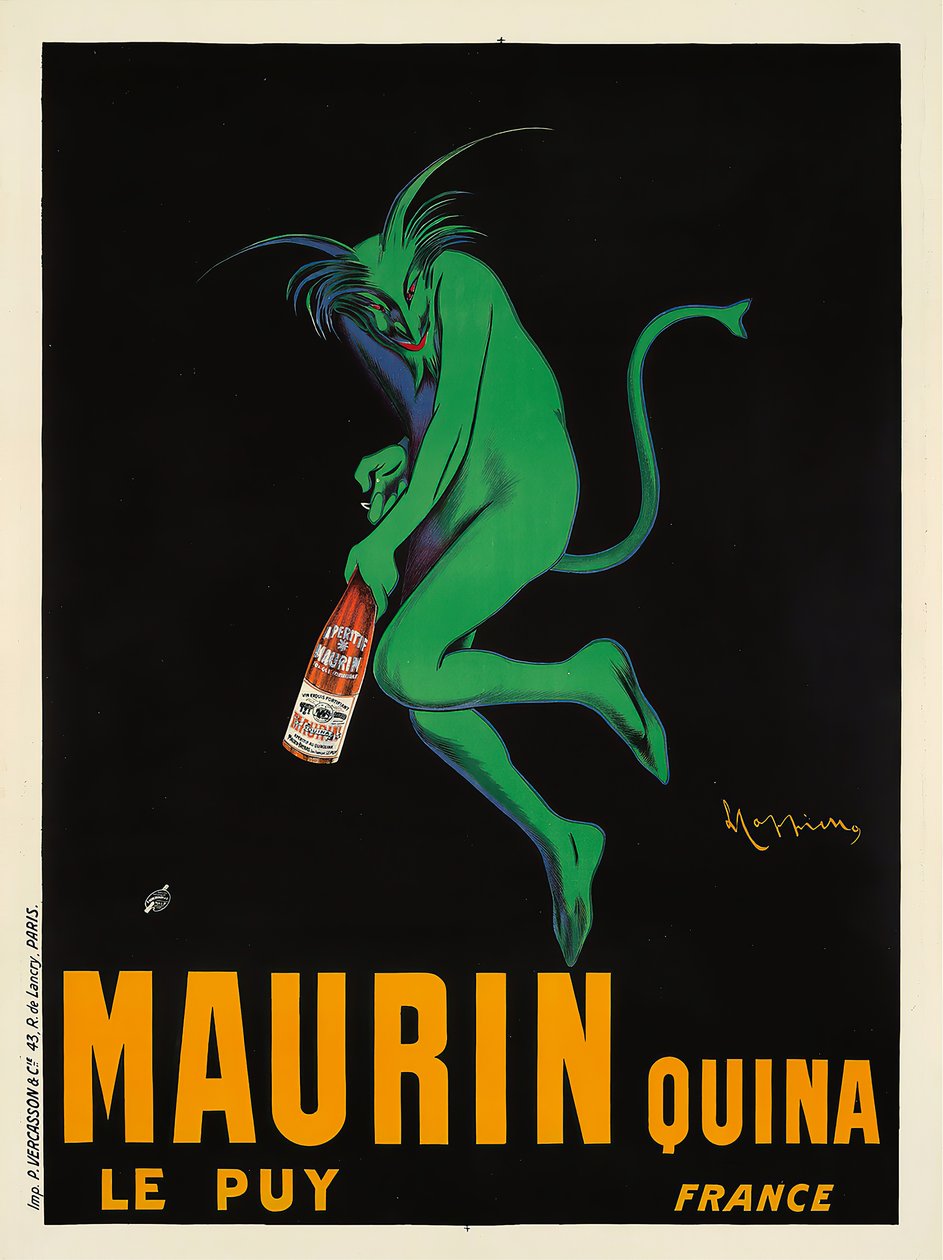 Maurin Quina by Leonetto Cappiello