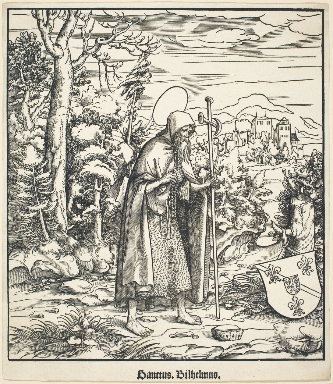 Saint Bilhelmus by Leonhard Beck
