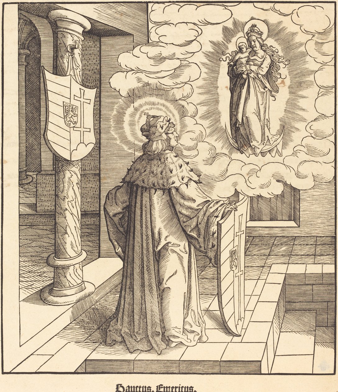 Saint Emericus by Leonhard Beck