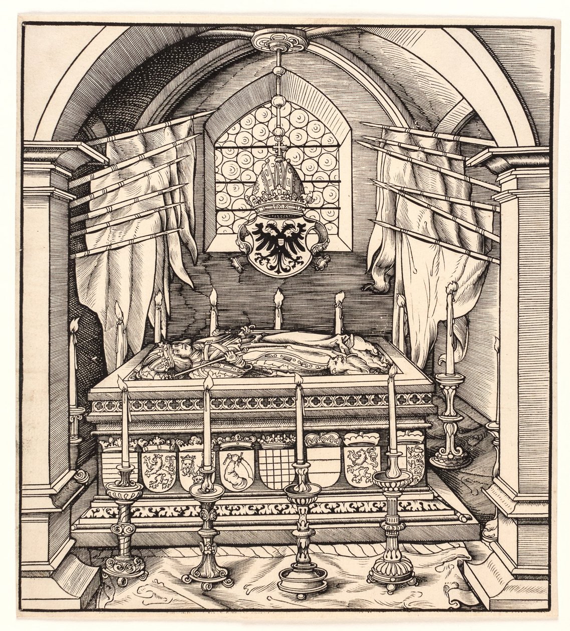 The Precious Tomb of the Old White King by Leonhard Beck