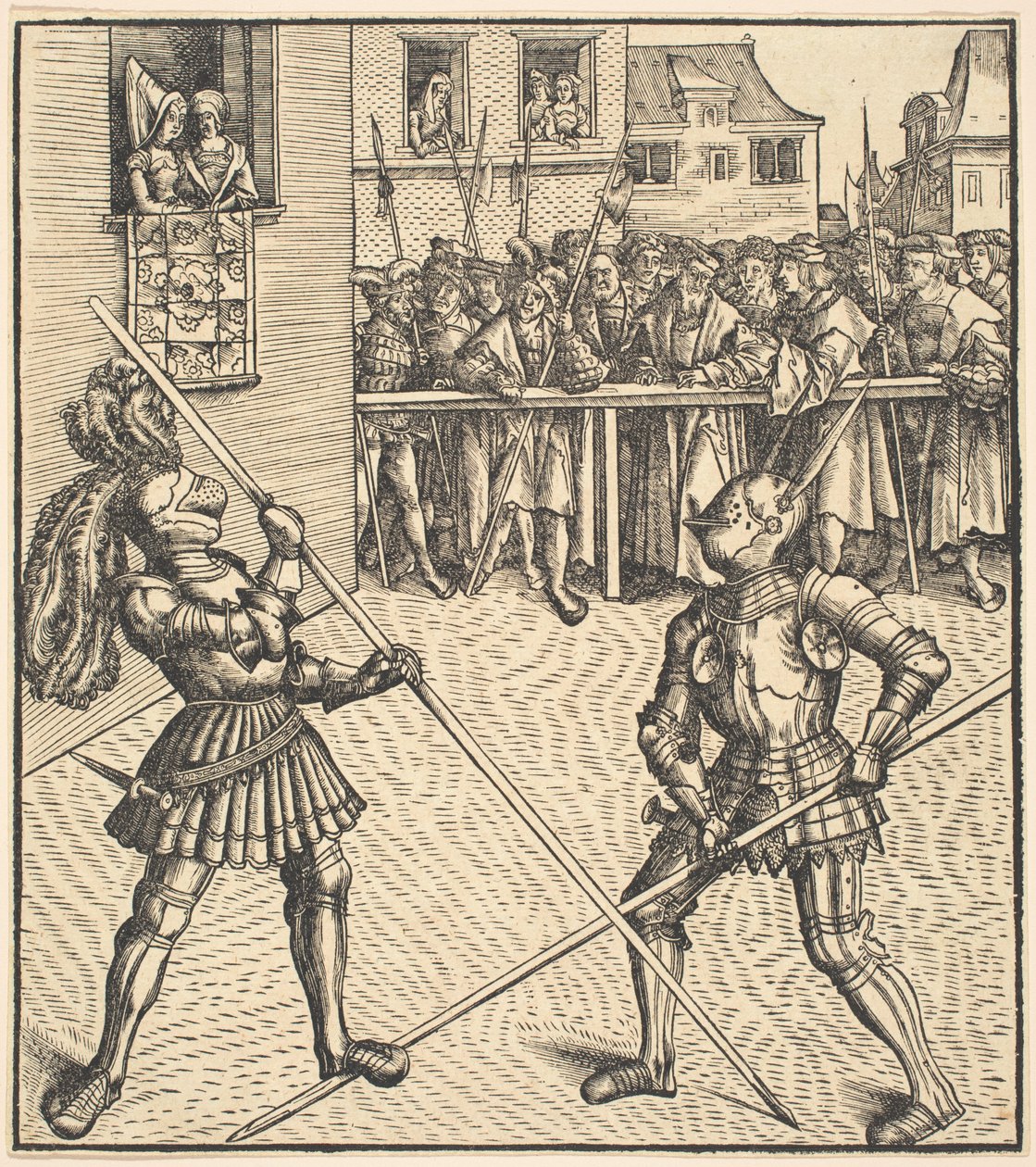 Tournament on the Occasion of the Festivity of the Marriage by Leonhard Beck