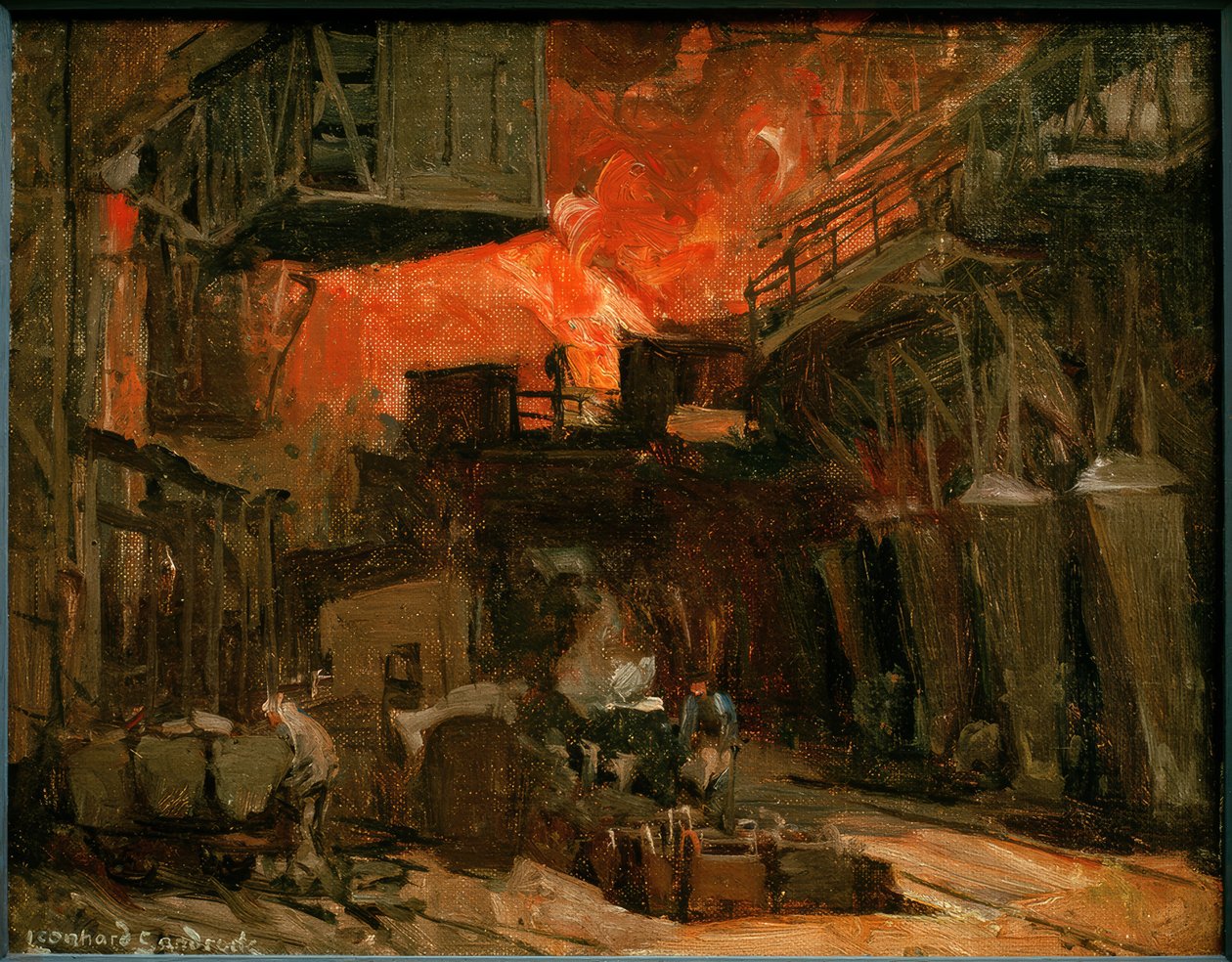 Preparation of the Molds by Leonhard Sandrock