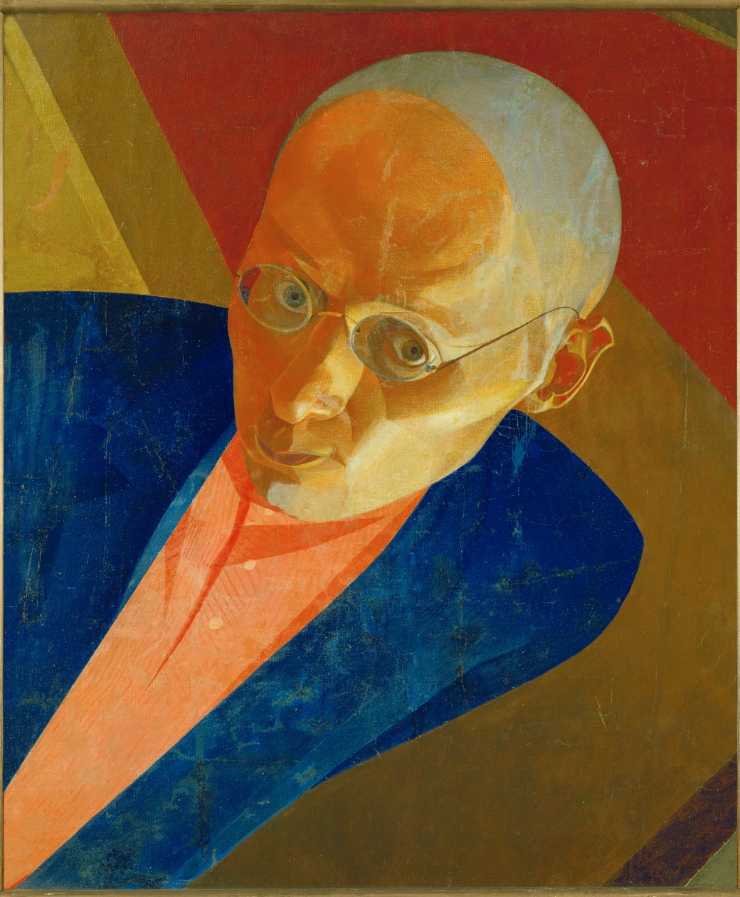 Self-portrait of Chupiatov by Leonid Terentievich Chupiatov