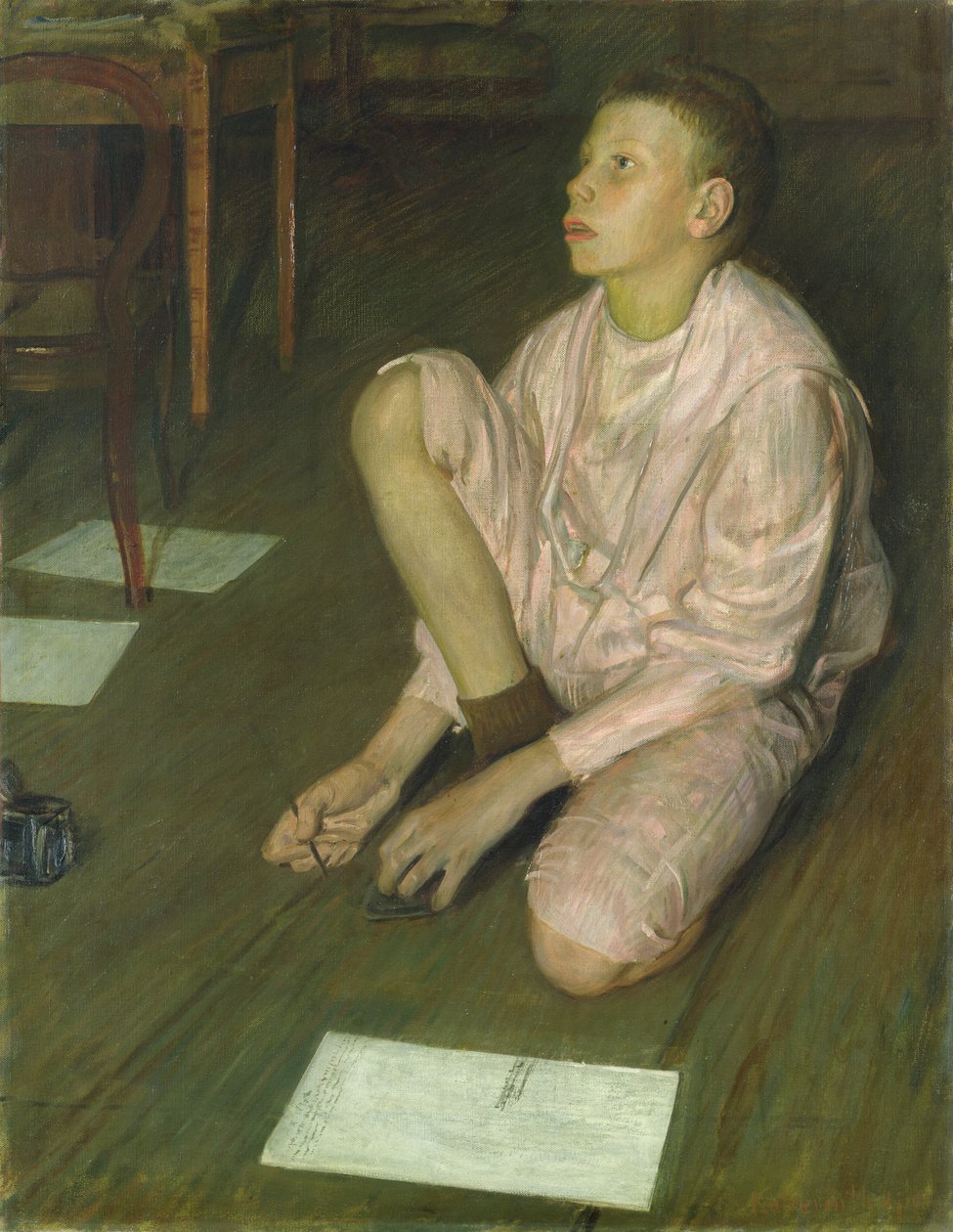 Wolf, the Son of the Artist, 1900 by Leopold Karl Walter von Kalckreuth